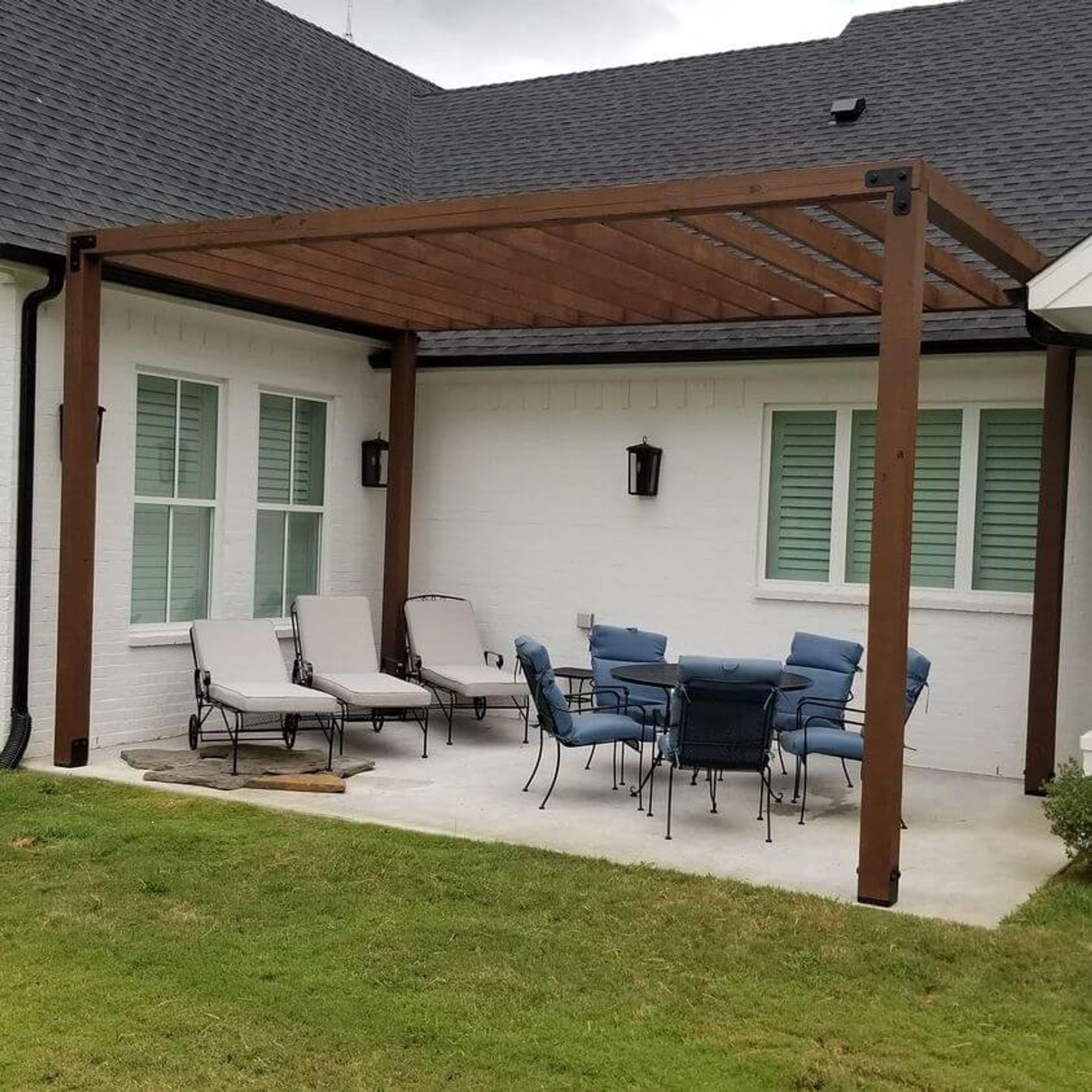 outdoor living space